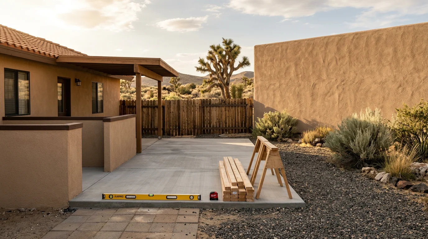 Turks Wurks general contractor team working on a home repair project in the High Desert, California